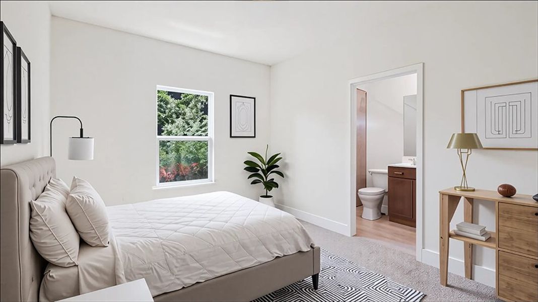 Representative furnished interior of a home built from the Destin by D.R. Horton in Buchanan Trails, Newberry (Image 8).