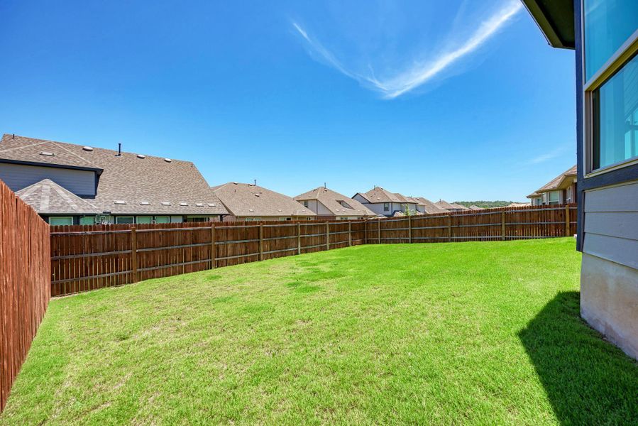 Side Yard in the back