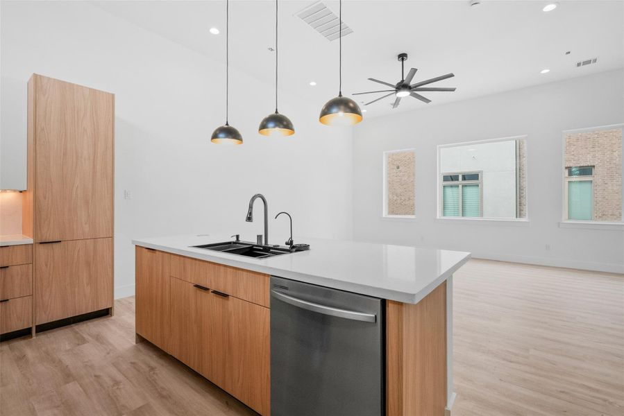 Furnished interior view inside a new home in , Houston (Image 12). Furnished interior view inside a new home in , Houston (Image 12).