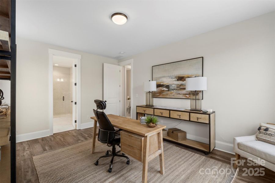 Furnished interior view inside a new home in Riverwalk, Rock Hill (Image 41).
