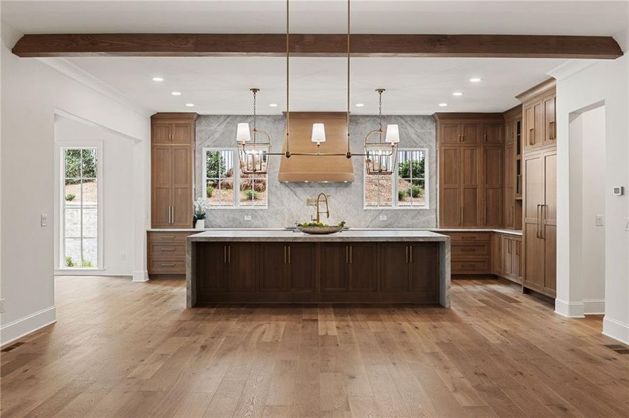 Furnished interior view inside a new home in , Atlanta (Image 16).