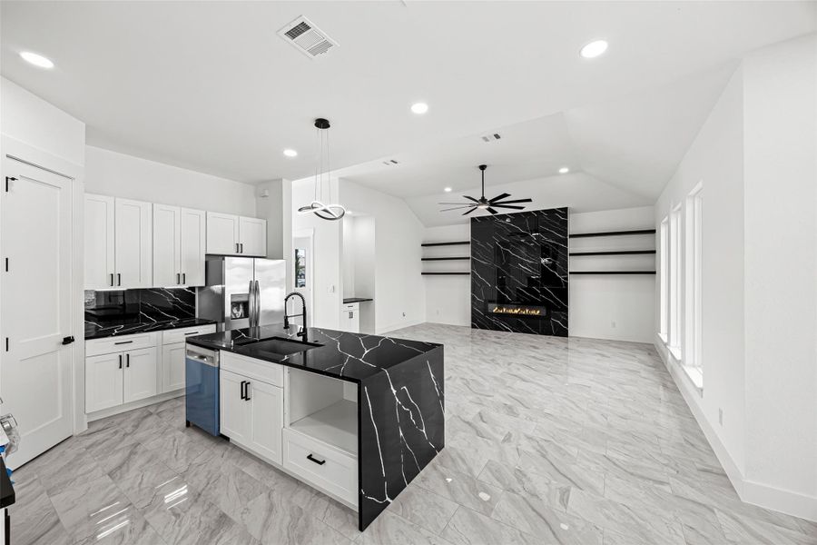 Furnished interior view inside a new home in , Dayton (Image 9).