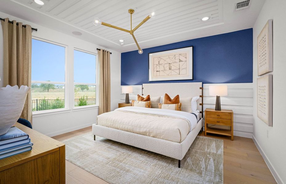 Representative furnished interior of a home built from the Hallmark by Del Webb in Sun City Texas, Georgetown (Image 16).