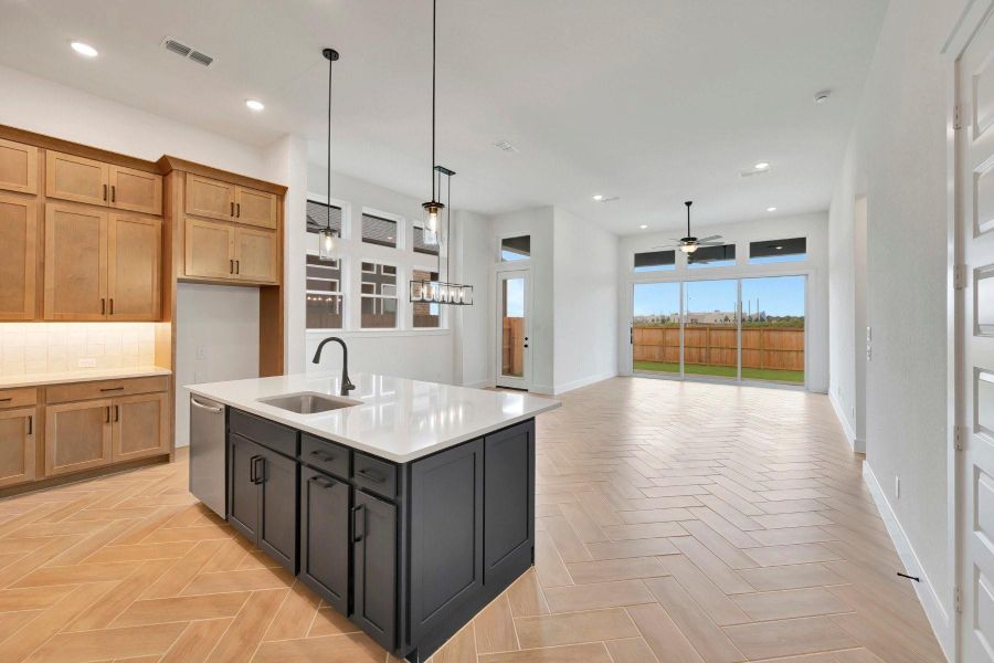 Furnished interior view inside a new home in Elyson - Reserve Collection, Katy (Image 10). Furnished interior view inside a new home in Elyson - Reserve Collection, Katy (Image 10).