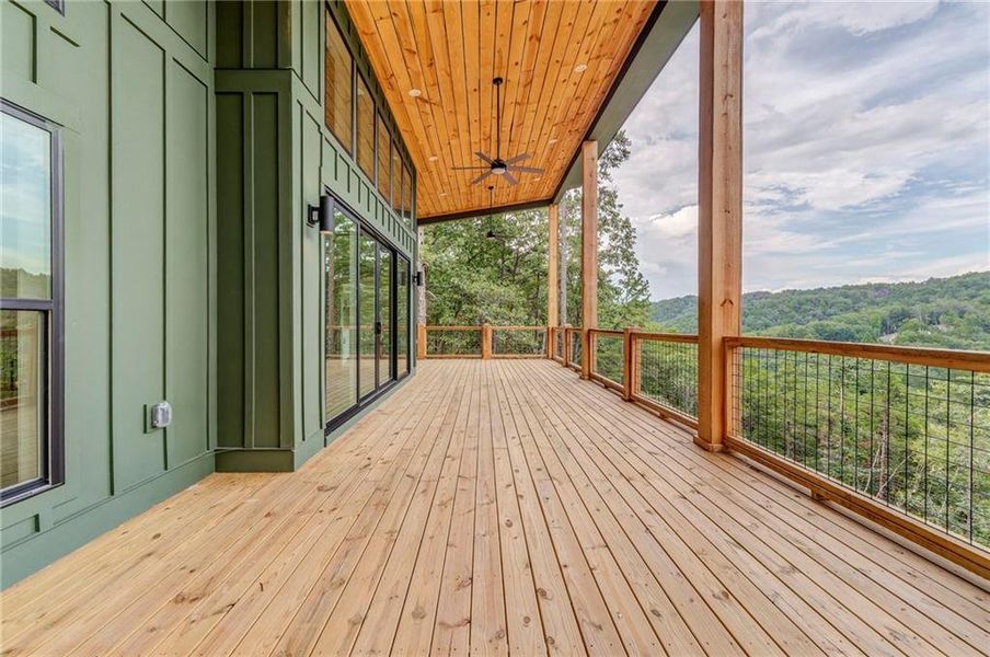 Exterior details and patio area of a home in , Ranger (Image 27).