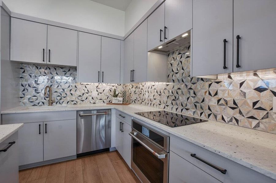 Furnished interior view inside a new home in , Austin (Image 11).