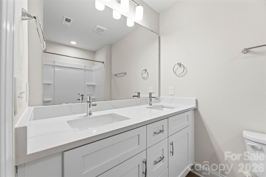 Furnished interior view inside a new home in , Statesville (Image 9).