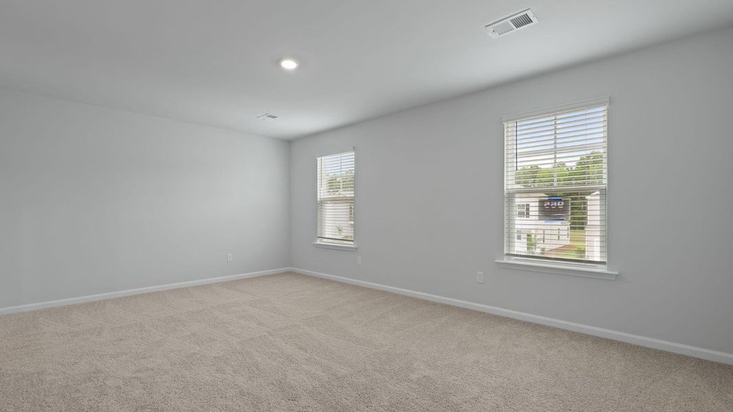 Spacious, unfurnished interior of a new home in Pine Hills at Cane Bay, Summerville (Image 25). Spacious, unfurnished interior of a new home in Pine Hills at Cane Bay, Summerville (Image 25).