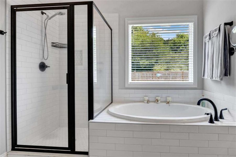 Close-up of interior finishes inside a home in , Monroe (Image 21).