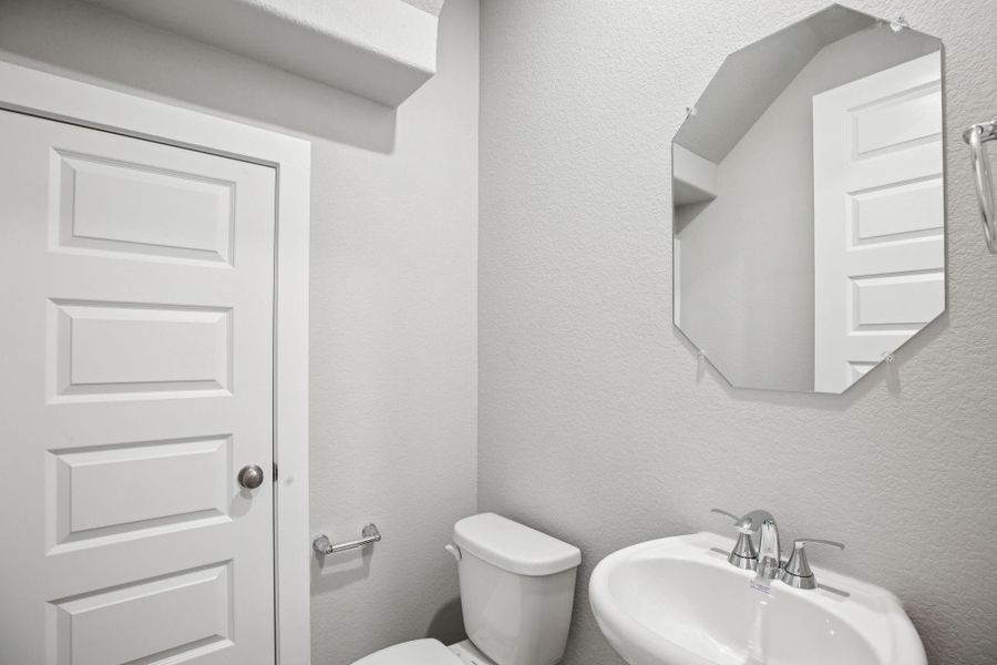 Furnished interior view inside a new home in Spring Brook Village - City Series, Houston (Image 9).