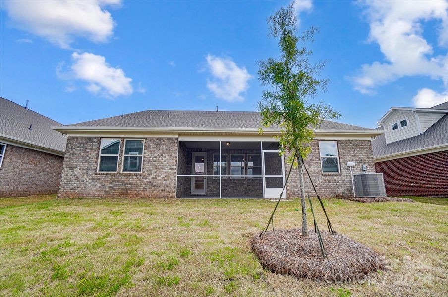 Rear View of Screened Porch-Similar to Subject Property