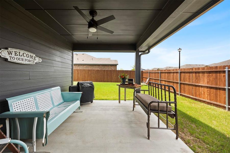 Exterior details and patio area of a home in , Lancaster (Image 23).
