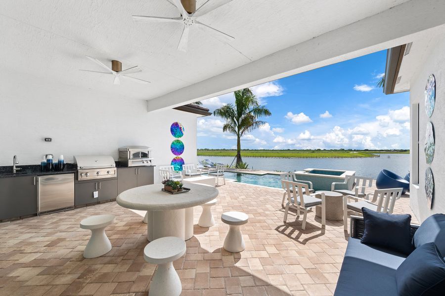Image 37 representing the Tivoli by GL Homes in Valencia Parc at Riverland, Port St. Lucie, FL.