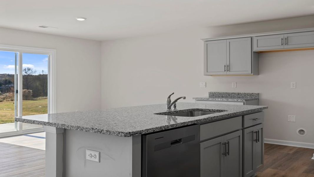 Furnished interior view inside a new home in Cloverdale Hills, Piedmont (Image 9).