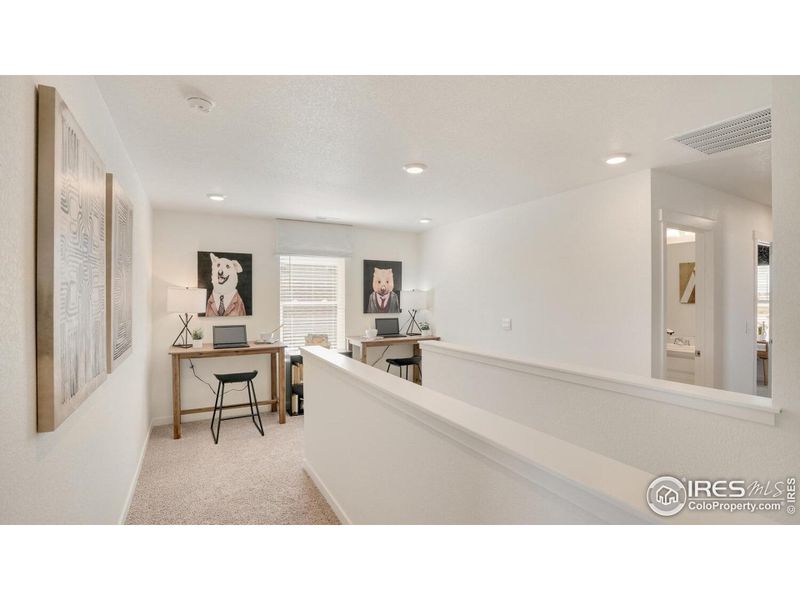 Furnished interior view inside a new home in Prairie Song, Windsor (Image 24).