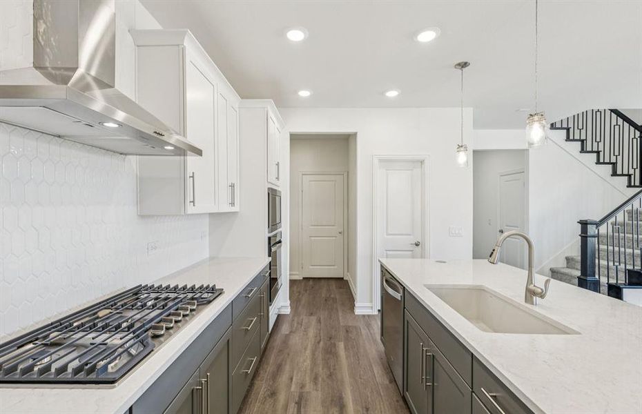 Abundant cabinet space in kitchen Abundant cabinet space in kitchen