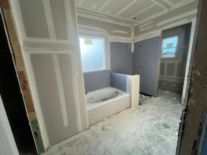 In-progress construction of a new home in Eagle Ridge Estates, Weatherford, TX (Image 13).