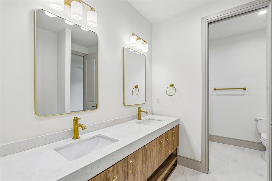 Furnished interior view inside a new home in , Trophy Club (Image 32).