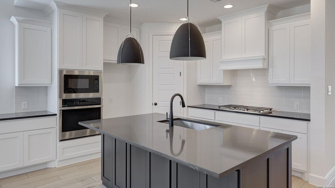 Furnished interior view inside a new home in Corley Farms, Boerne (Image 8).