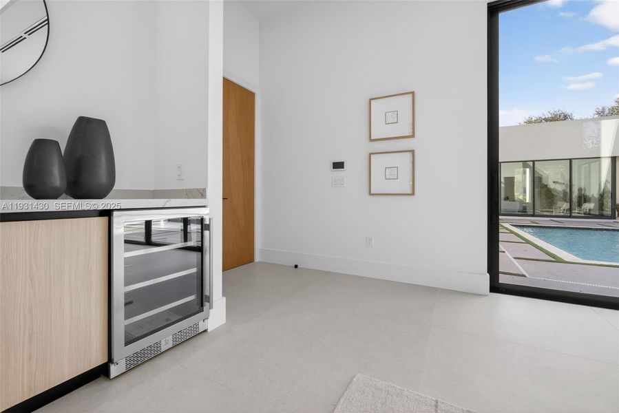 Furnished interior view inside a new home in , Miami (Image 36).