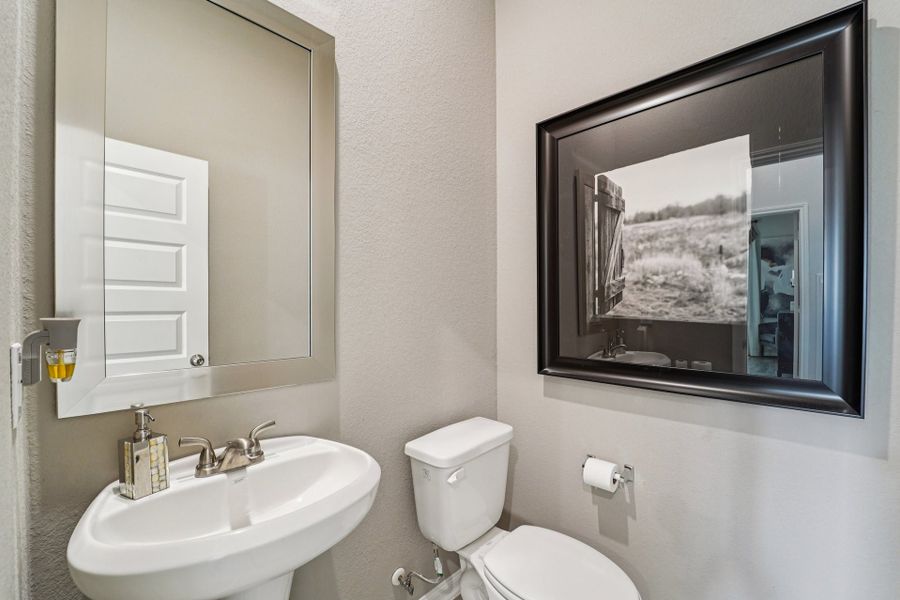 Tejas Village Model Home - Mansfield - Half Bath