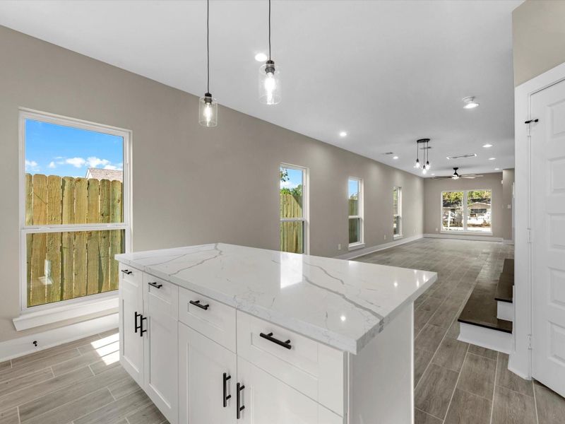 Furnished interior view inside a new home in , Houston (Image 11). Furnished interior view inside a new home in , Houston (Image 11).