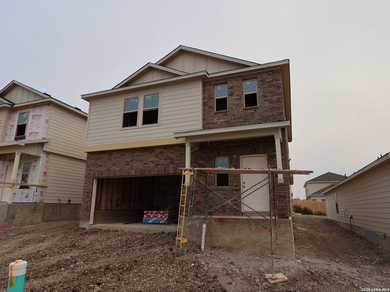 In-progress construction of a new home in Paloma Park, Converse, TX (Image 41).