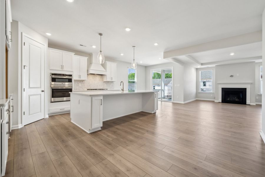 Furnished interior view inside a new home in The Coves on Lake Wylie, Charlotte (Image 4).