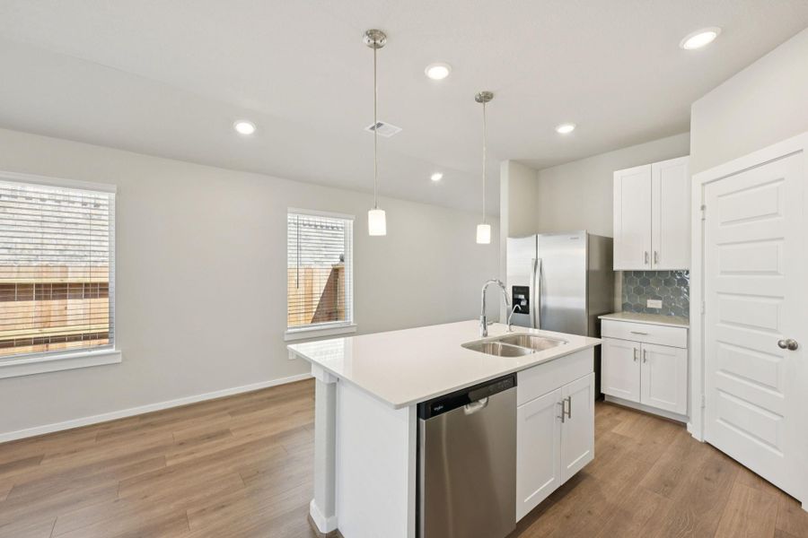 Photo is not of the actual home, but is an inspirational photo of builder’s model home and may depict options, furnishings, and/or decorator features that are not included