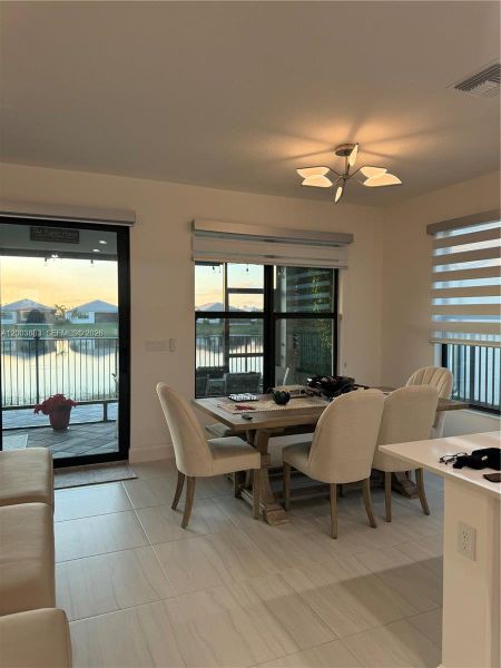 Furnished interior view inside a new home in , Port St. Lucie (Image 30).
