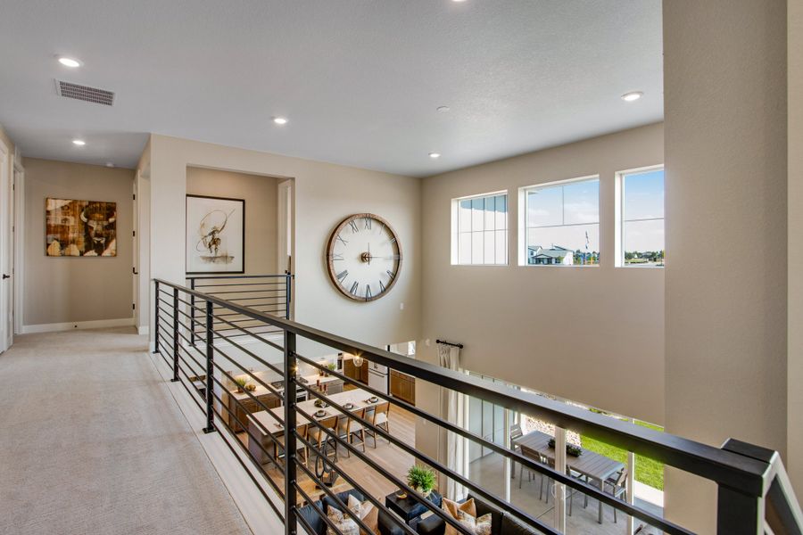 Representative furnished interior of a home built from the The Calloway by Tri Pointe Homes in Cordovan, Firestone (Image 23). Representative furnished interior of a home built from the The Calloway by Tri Pointe Homes in Cordovan, Firestone (Image 23).