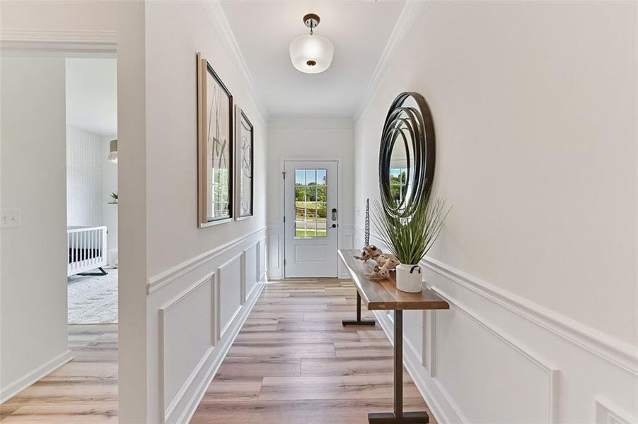 Furnished interior view inside a new home in Sagebrook, Powder Springs (Image 4).