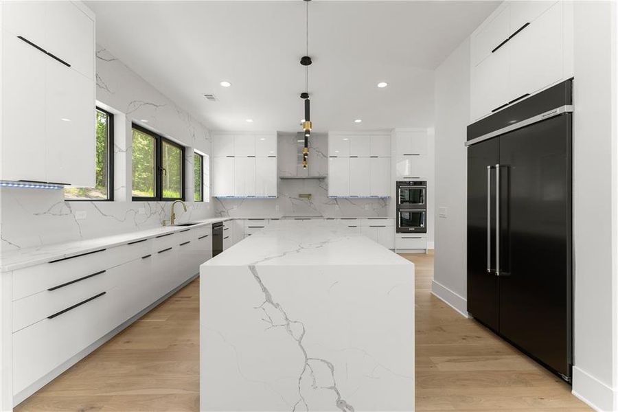 Furnished interior view inside a new home in , Hoschton (Image 6).