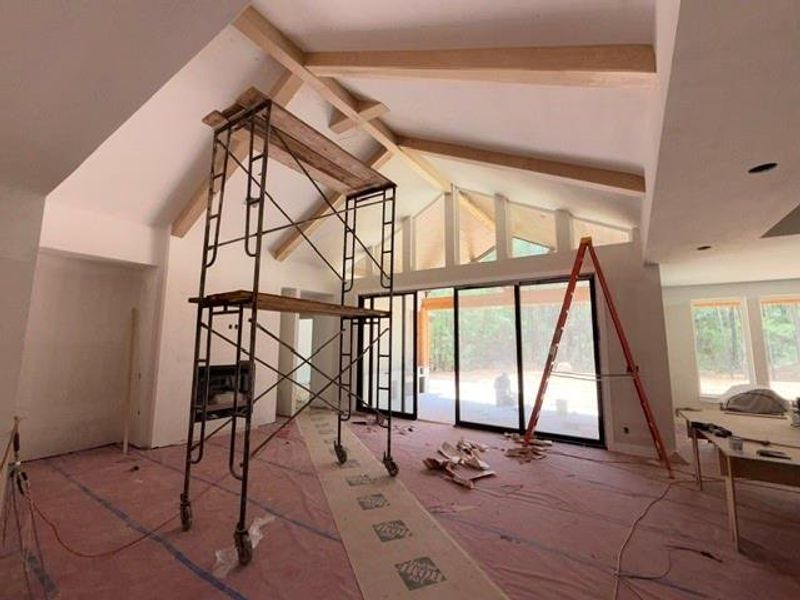 In-progress construction of a new home in , Montgomery, TX (Image 8).