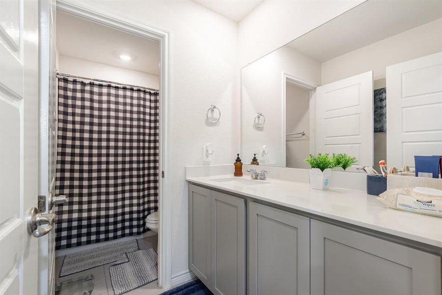 Furnished interior view inside a new home in , Cross Roads (Image 6). Furnished interior view inside a new home in , Cross Roads (Image 6).