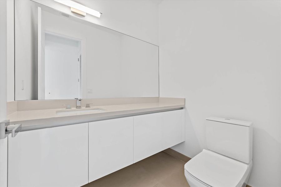 Furnished interior view inside a new home in , Weston (Image 15).