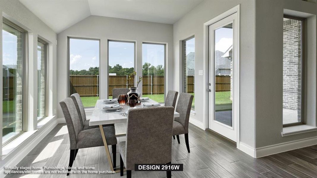 Furnished interior view inside a new home in Hillstead, Lavon (Image 5).