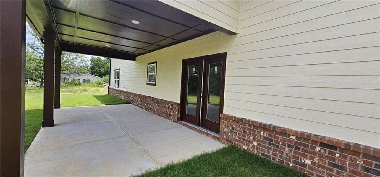 Exterior details and patio area of a home in , Loganville (Image 28). Exterior details and patio area of a home in , Loganville (Image 28).