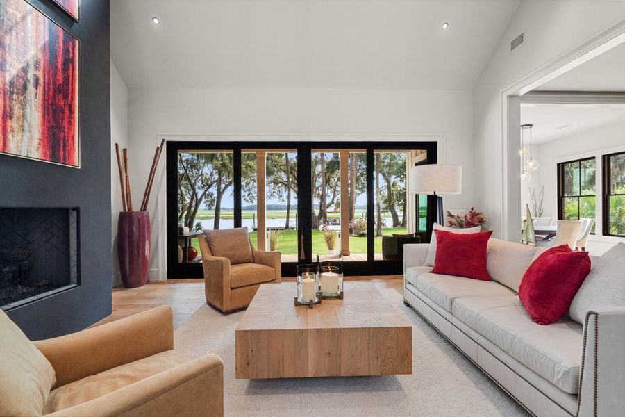 Furnished interior view inside a new home in , Beaufort (Image 6).