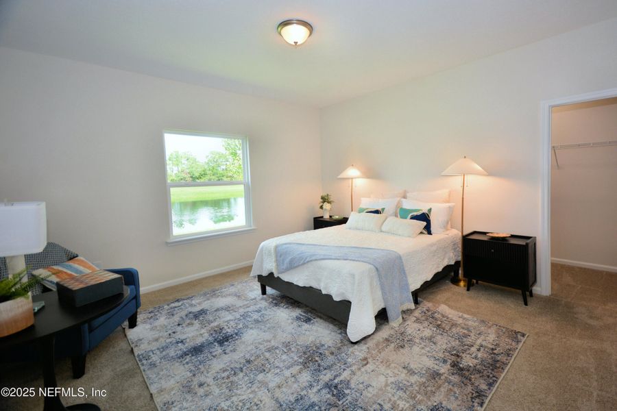 Furnished interior view inside a new home in , Jacksonville (Image 16).
