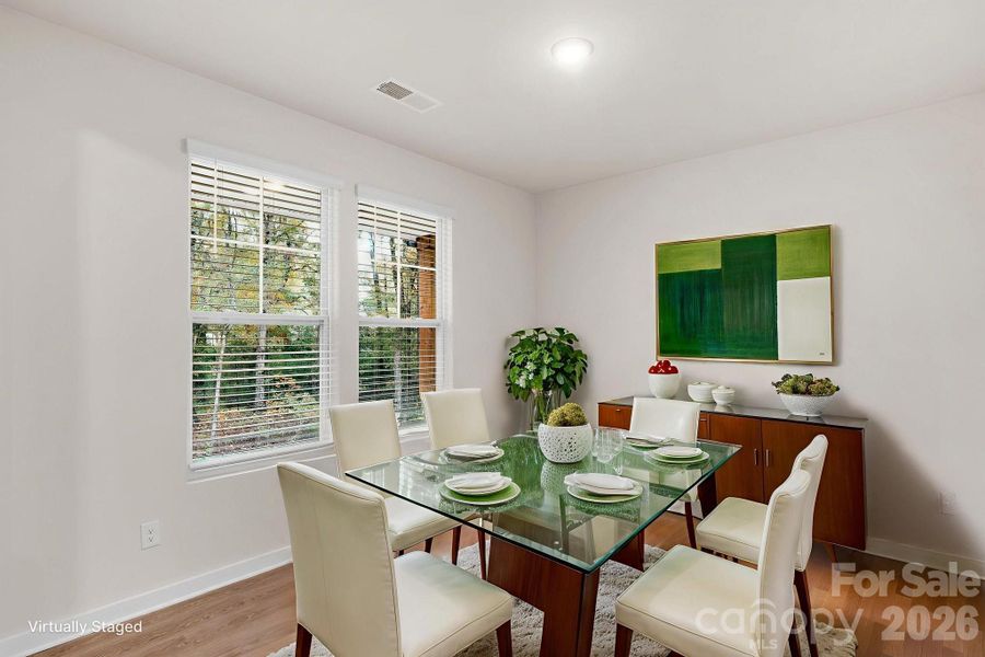 Furnished interior view inside a new home in , Monroe (Image 8).