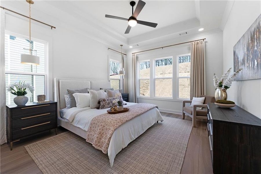 Furnished interior view inside a new home in , Waleska (Image 11).