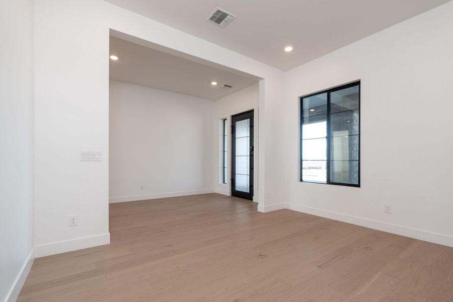 Representative unfurnished interior of a home built from the Aurora Plan 9001 by Tri Pointe Homes in Emberly, Gilbert (Image 26). Representative unfurnished interior of a home built from the Aurora Plan 9001 by Tri Pointe Homes in Emberly, Gilbert (Image 26).