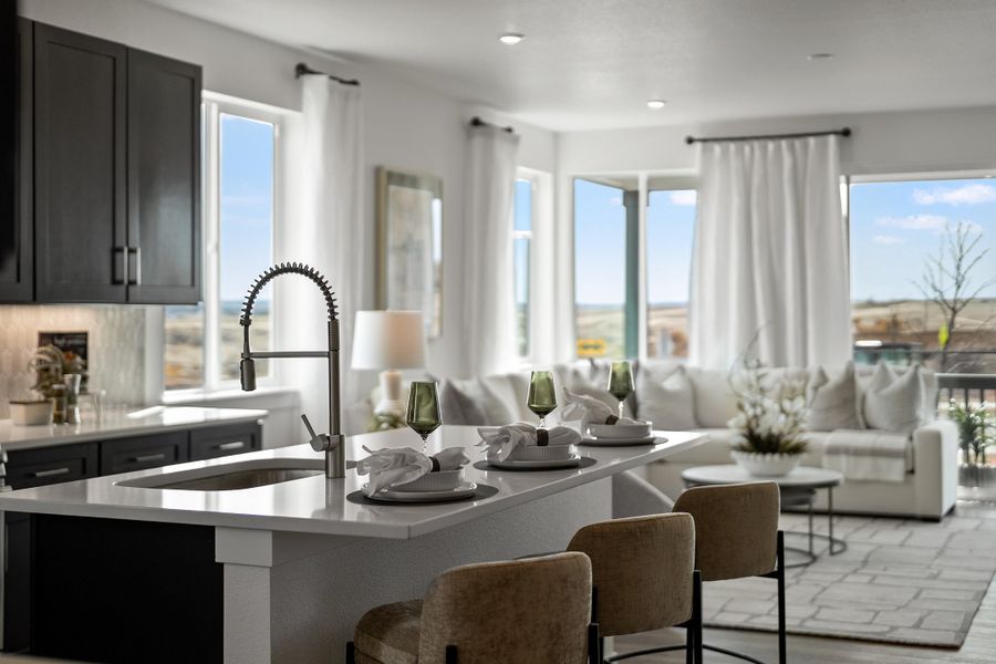 Representative furnished interior of a home built from the 1 by Trumark Homes in Trumark Homes at Tanterra, Parker (Image 14).