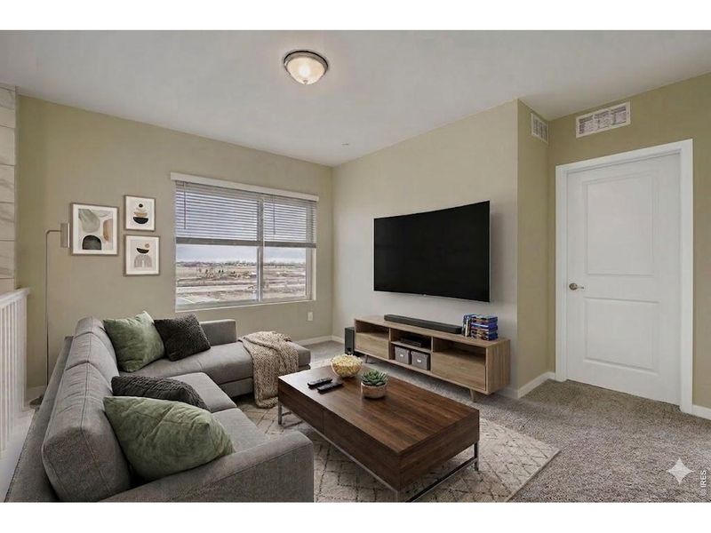 Furnished interior view inside a new home in Northfield, Fort Collins (Image 4).
