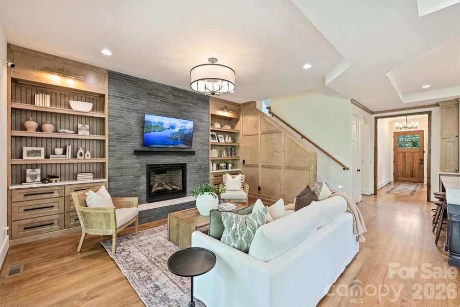 Furnished interior view inside a new home in , Charlotte (Image 13).