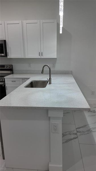 Close-up of interior finishes inside a home in , Port Charlotte (Image 12).