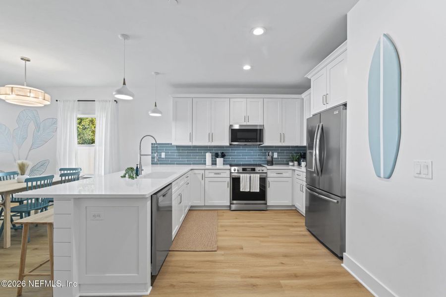 Furnished interior view inside a new home in , Jacksonville Beach (Image 44).
