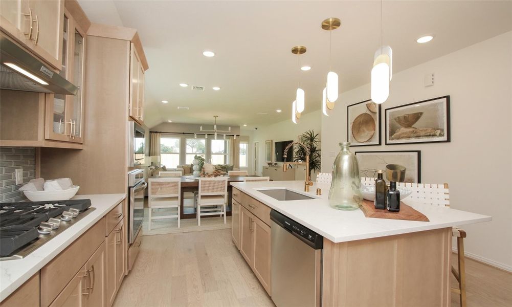Furnished interior view inside a new home in Ellis Cove, Seabrook (Image 10).