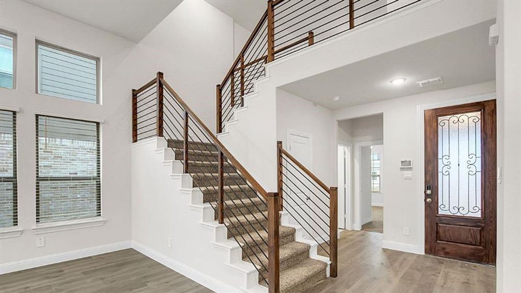 Spacious, unfurnished interior of a new home in The Landing at Hidden Lakes, McKinney (Image 8). Spacious, unfurnished interior of a new home in The Landing at Hidden Lakes, McKinney (Image 8).